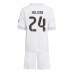 Real Madrid Dean Huijsen #24 Hjemmedraktsett Barn 2025-26 Korte ermer (+ Korte bukser)
